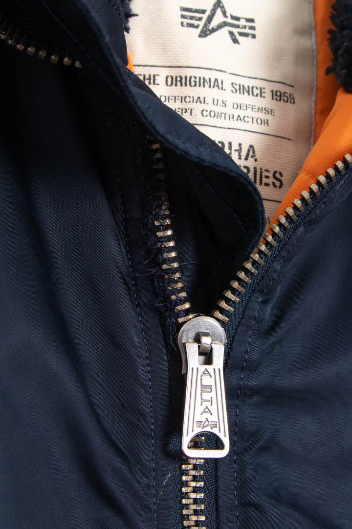 Alpha Industries MA-1 Bomber Jacket (M) - Image 6