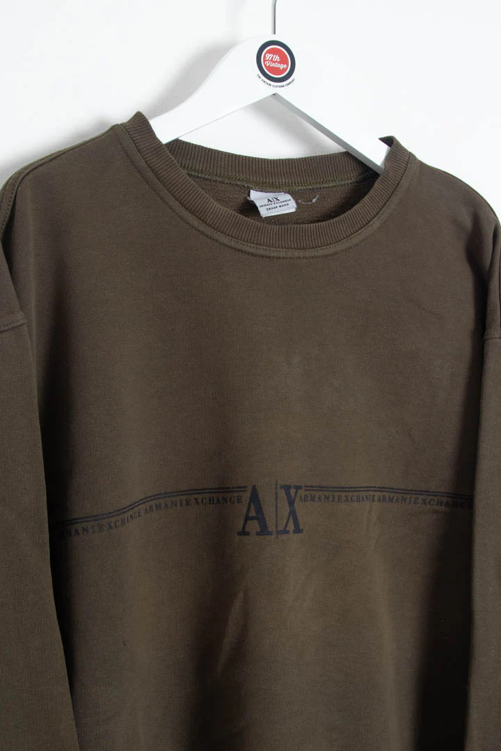 Armani Exchange Crew Neck Sweatshirt (L) - Image 2