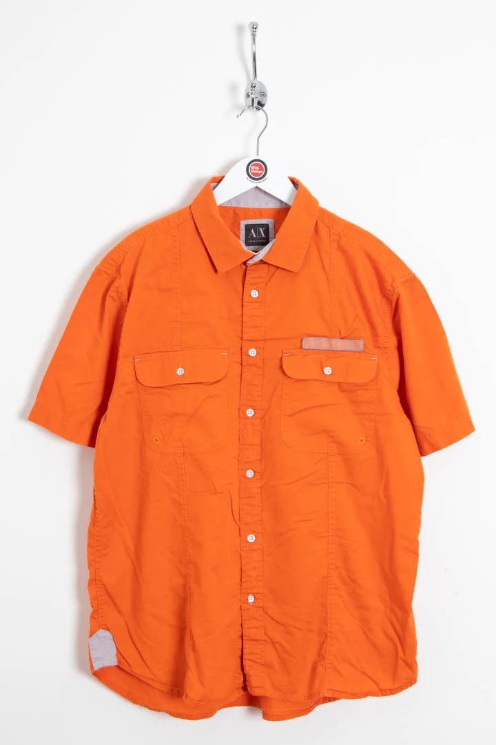 Armani Exchange Short Sleeve Utility Shirt (L)