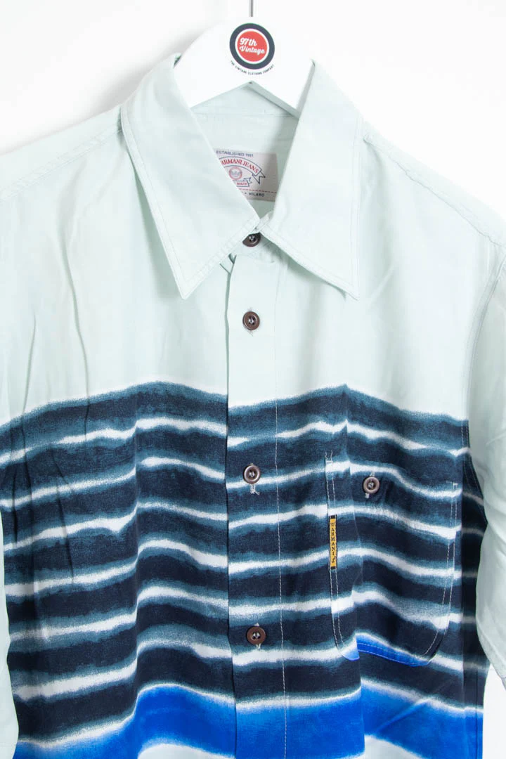 Armani Jeans Short Sleeve Shirt (S) - Image 3