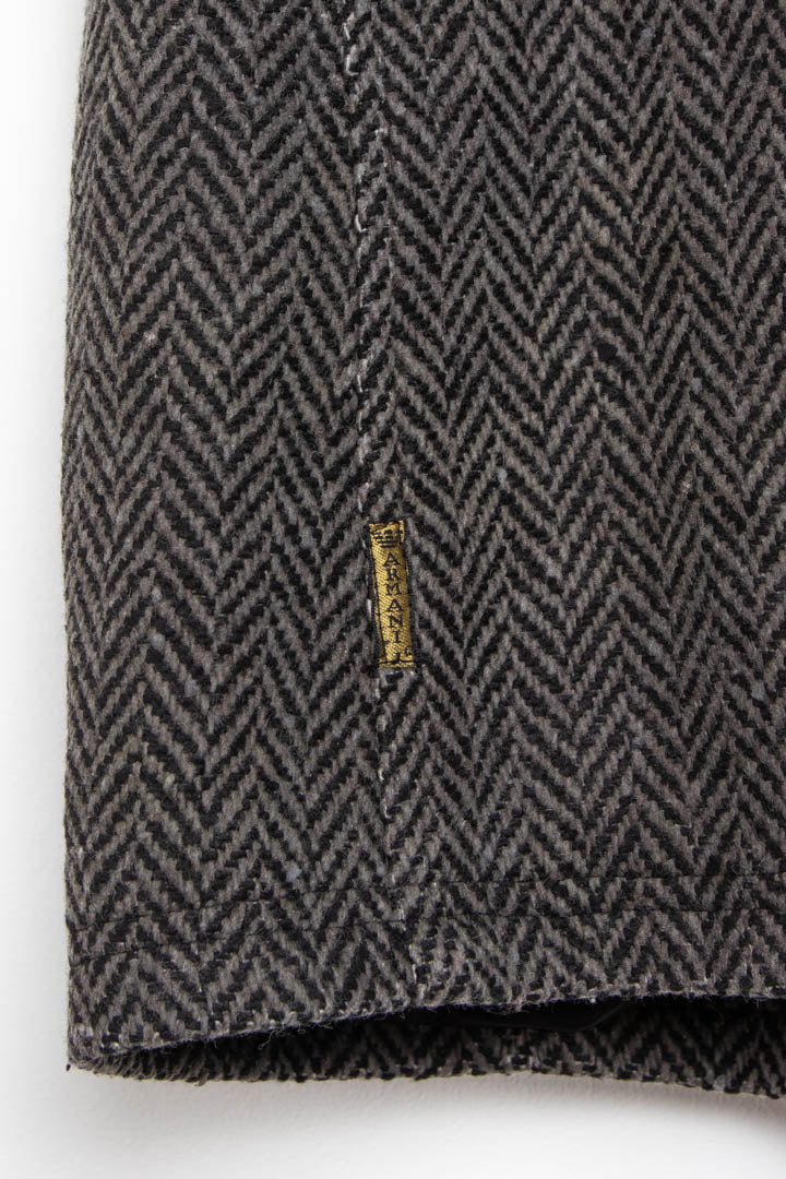 Armani Jeans Tweed Trench Coat (XL) - Image 3