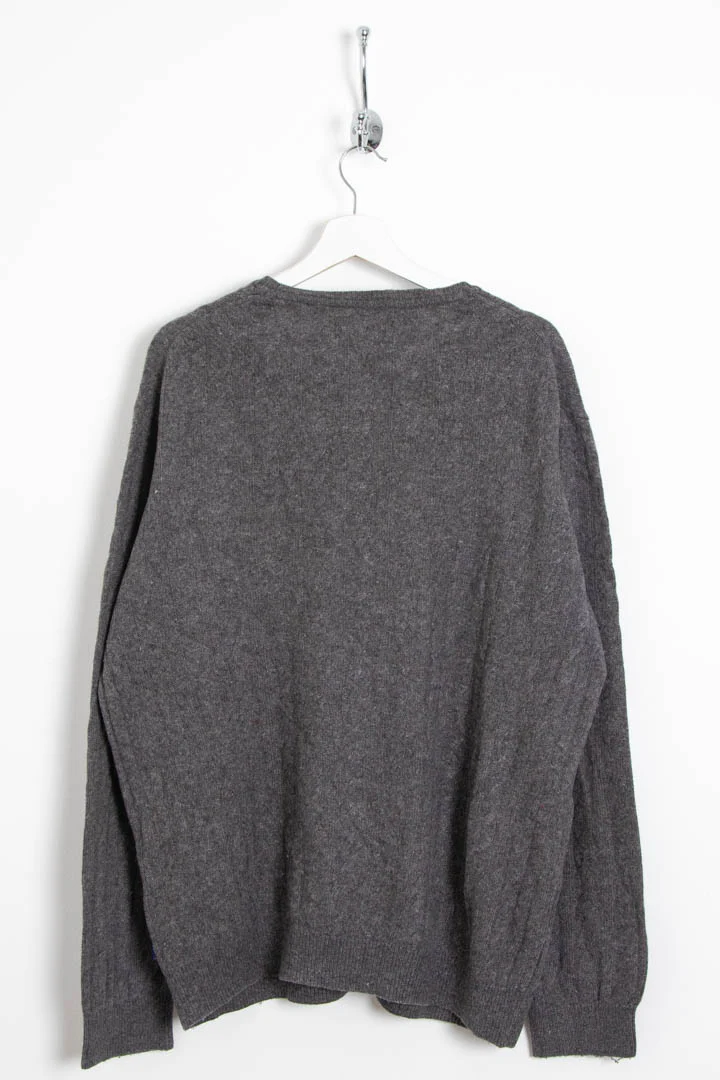 Barbour Crew Neck Cable Knit Jumper (XL) - Image 3