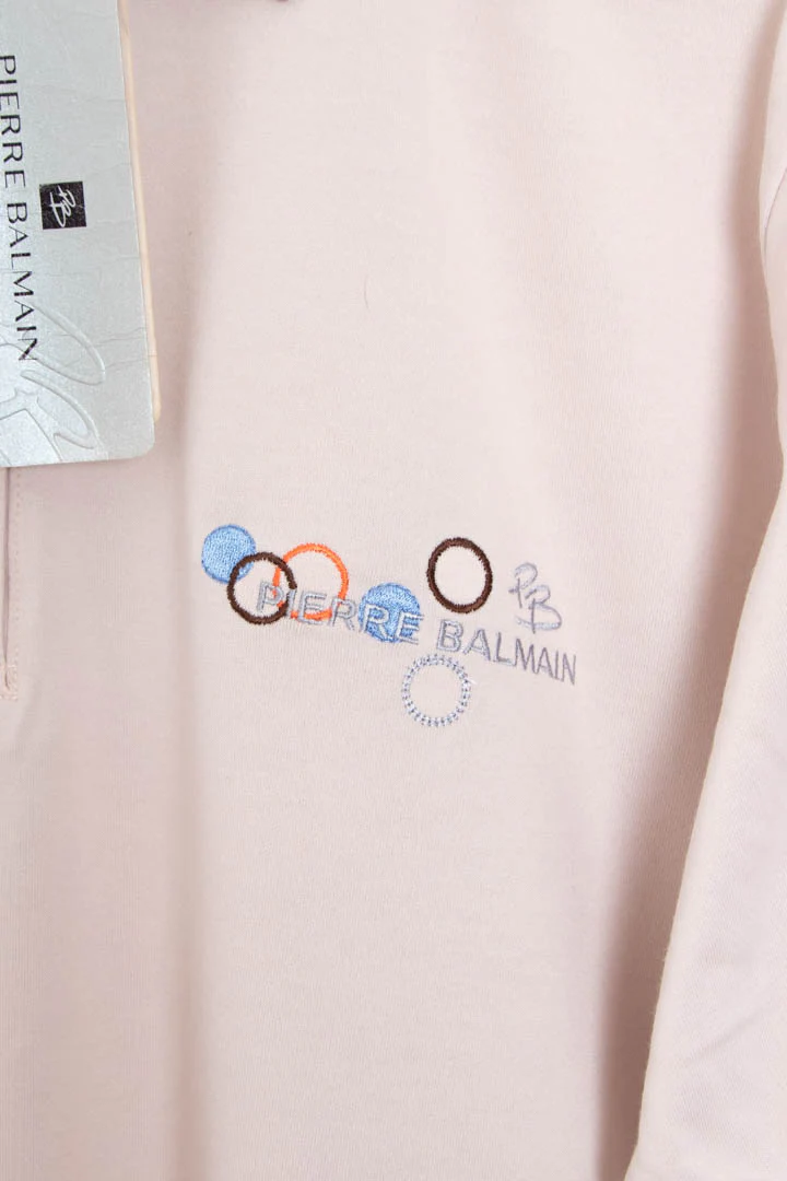 BNWT Women's Pierre Balmain Short Sleeve Polo Shirt (L) - Image 2