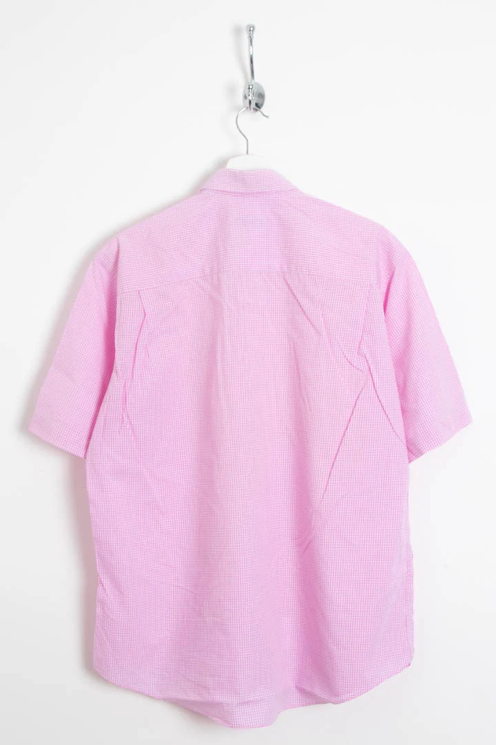 Burberry Short Sleeve Gingham Shirt (L) - Image 4