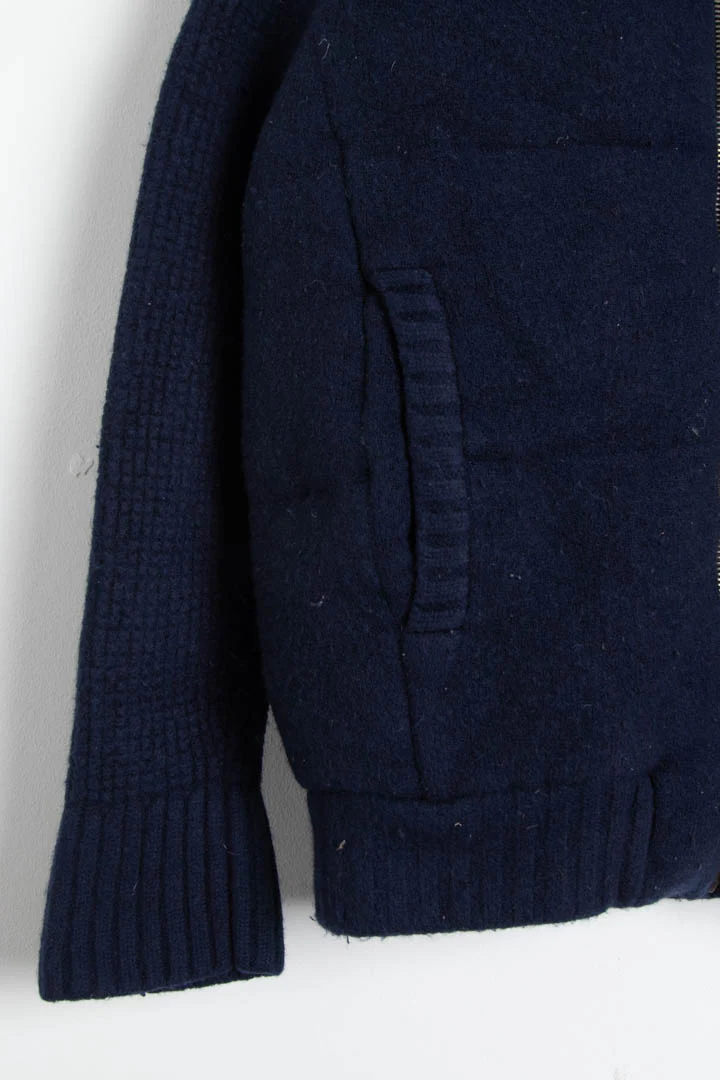 Burberry Wool Bomber Jacket (S) - Image 2