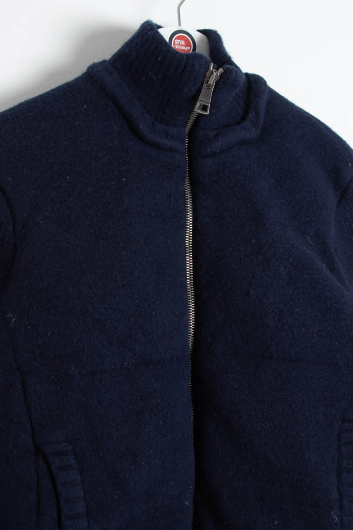 Burberry Wool Bomber Jacket (S) - Image 3