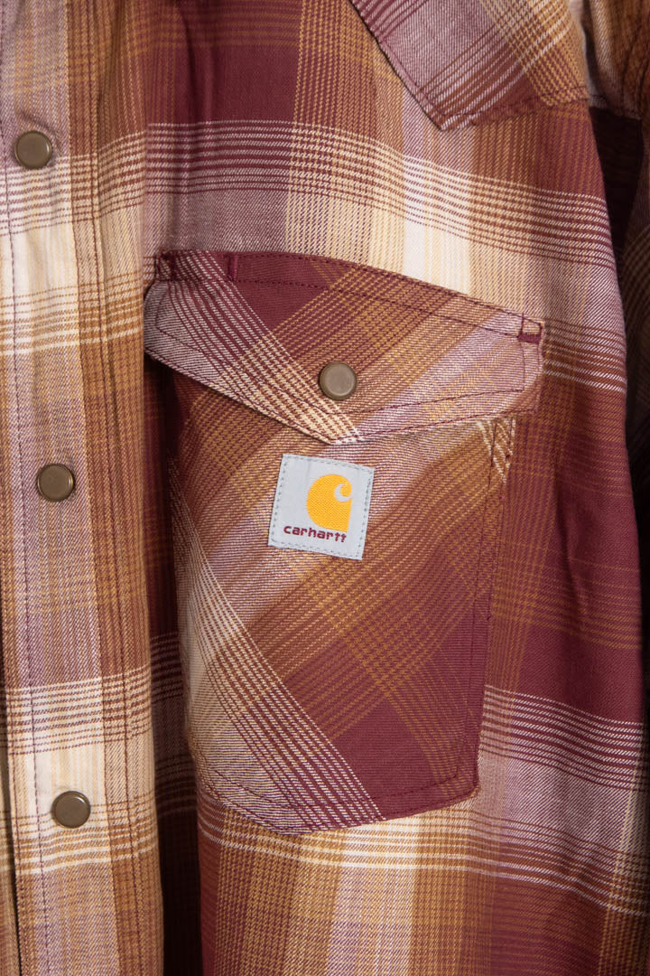 Carhartt Long Sleeve Checkered Shirt (XL) - Image 2