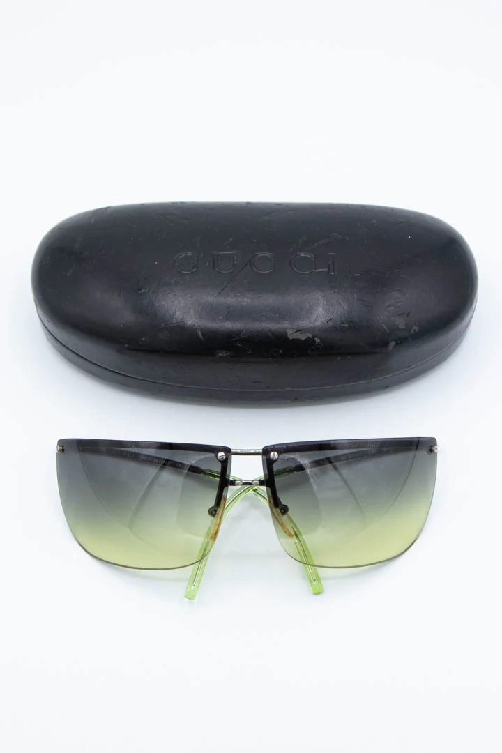 Gucci Half Frame Wrap Sunglasses 2652 - Image 5