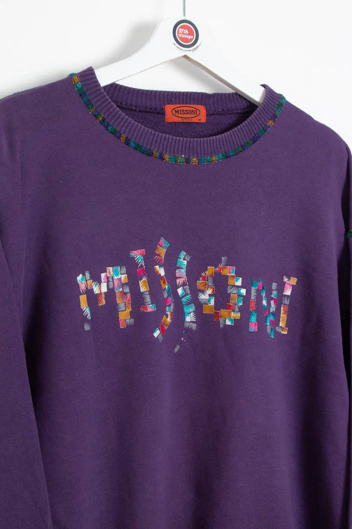 Missoni Crew Neck Sweatshirt (M) - Image 2