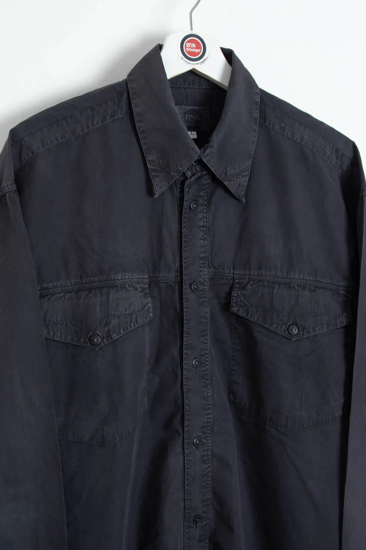 Versace Jeans Couture Long Sleeve Multipocket Shirt (L) - Image 2