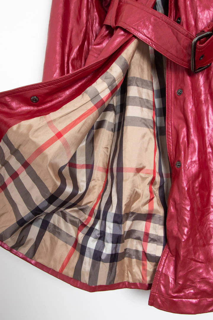 Women's Burberry Mac Trench Jacket (S) - Image 2