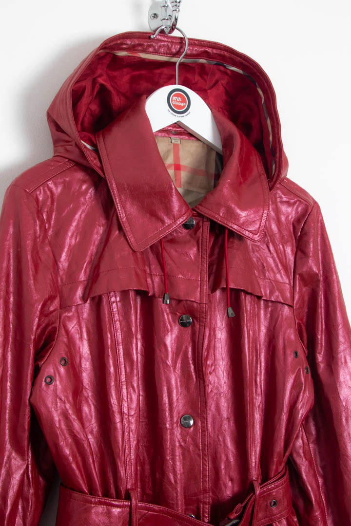 Women's Burberry Mac Trench Jacket (S) - Image 3